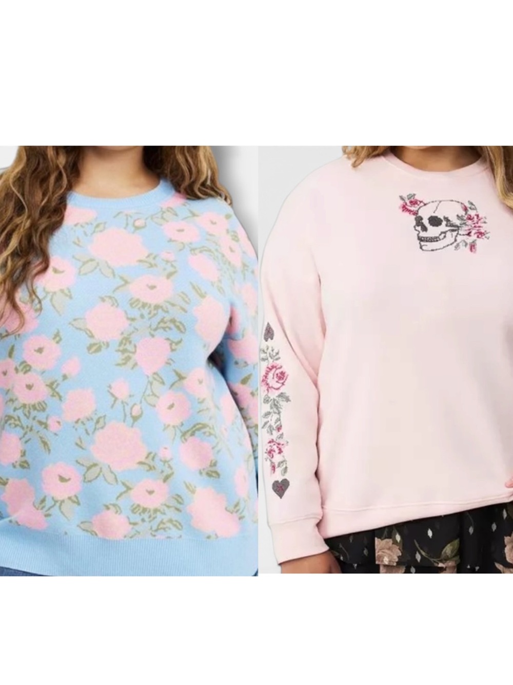 TORRID Sweater Sweatshirt Lot Bundle Sz 5 & 6